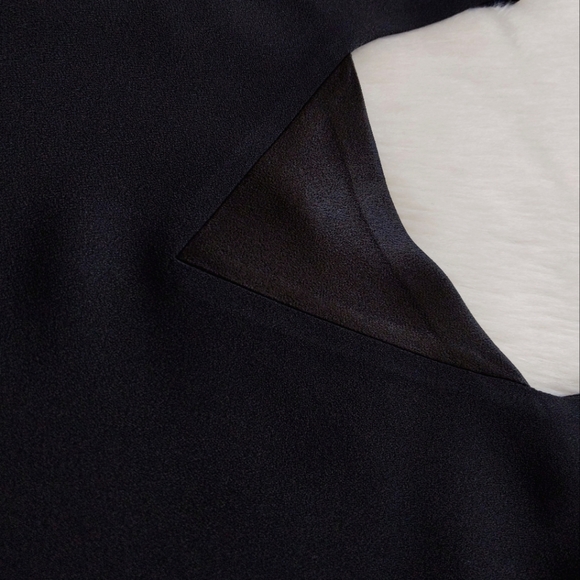 Vintage Sonia Rykiel Black Sleeveless Silky Tank Top Made In France Size 40/M - Picture 9 of 9